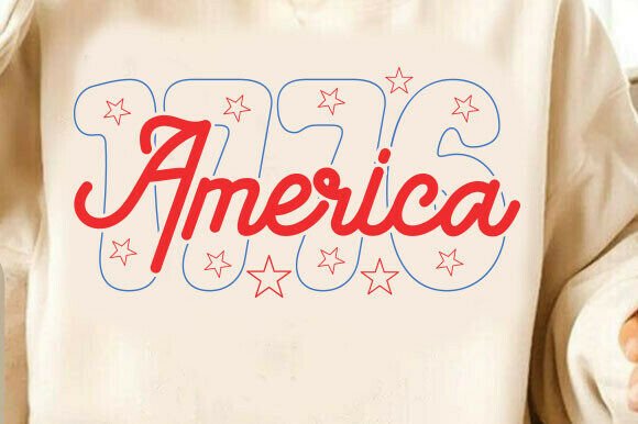 1776 America PNG 4th of July SVG