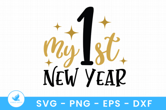Baby’s First Holiday SVG – New Year