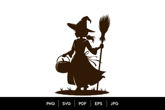 Cute Halloween Witch SVG