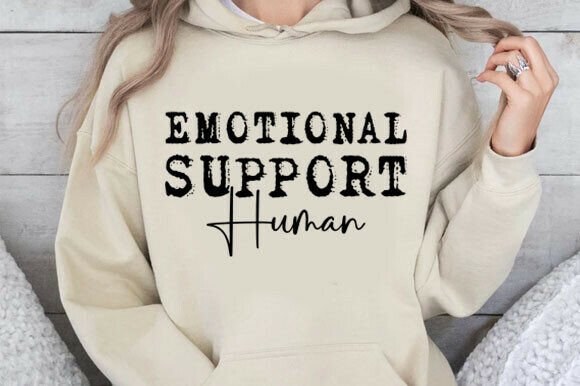 Emotional Support Human SVG