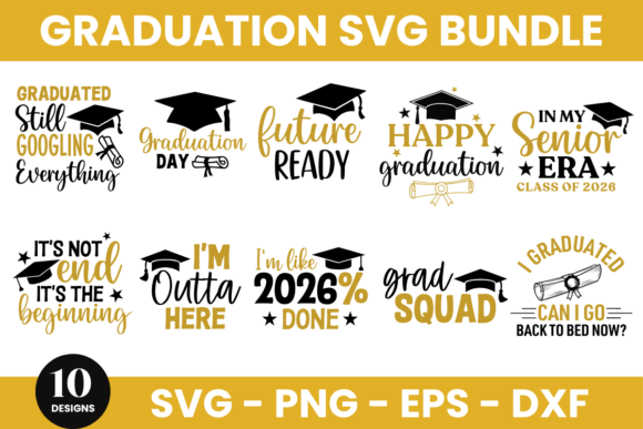 Graduation 2026 SVG Bundle - 3