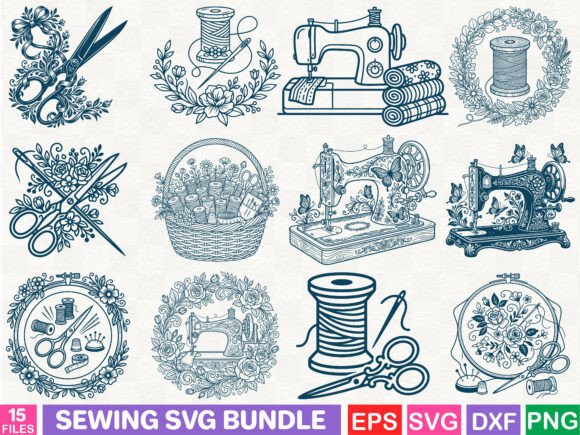 Sewing SVG Bundle