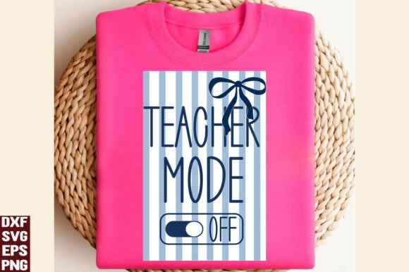 Teacher Mode Off Svg, Striped
